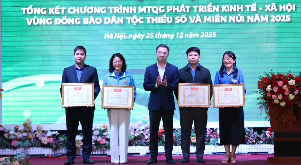 Đoàn Thanh niên – lực lượng xung kích thúc đẩy phát triển kinh tế vùng đồng bào dân tộc thiểu số và miền núi