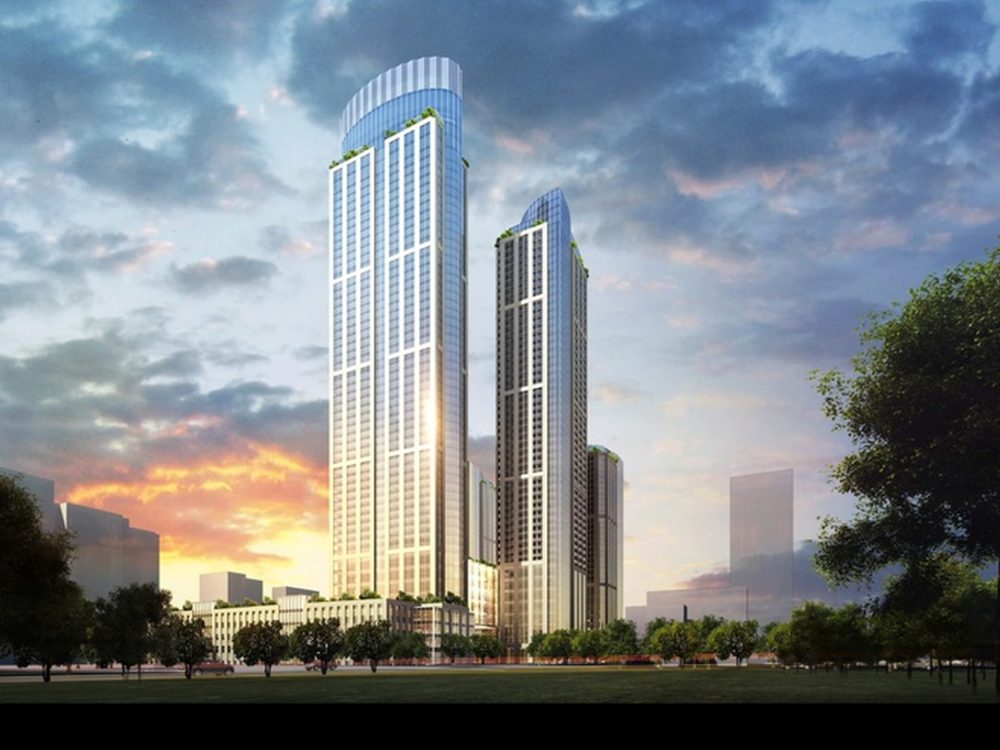 Hà Nội khởi công Dự án Tổ hợp Times Square tại đường Phạm Hùng Hà Nội khởi công Dự án Tổ hợp Times Square tại đường Phạm Hùng