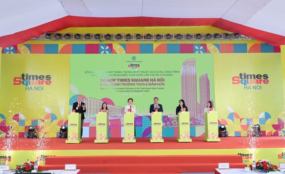 Hà Nội khởi công Dự án Tổ hợp Times Square tại đường Phạm Hùng Hà Nội khởi công Dự án Tổ hợp Times Square tại đường Phạm Hùng