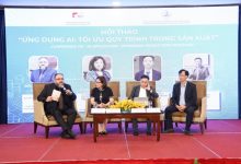 Thúc đẩy ứng dụng AI, hướng tới mô hình sản xuất thông minh và bền vững