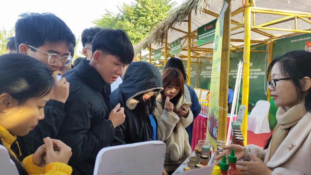 Triển lãm sản phẩm khởi nghiệp của thanh niên mở rộng liên kết sản xuất – tiêu dùng