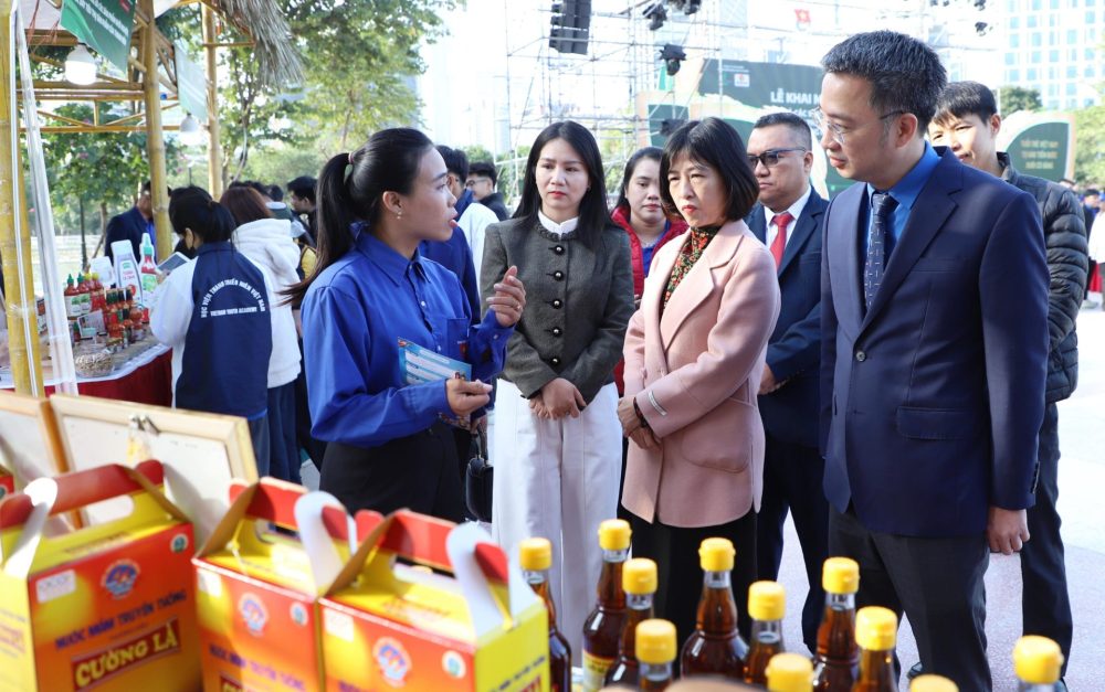 Triển lãm sản phẩm khởi nghiệp của thanh niên mở rộng liên kết sản xuất – tiêu dùng