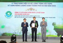Sở Công Thương Hà Nội ghi nhận C.P. Việt Nam là điển hình trong sử dụng năng lượng xanh