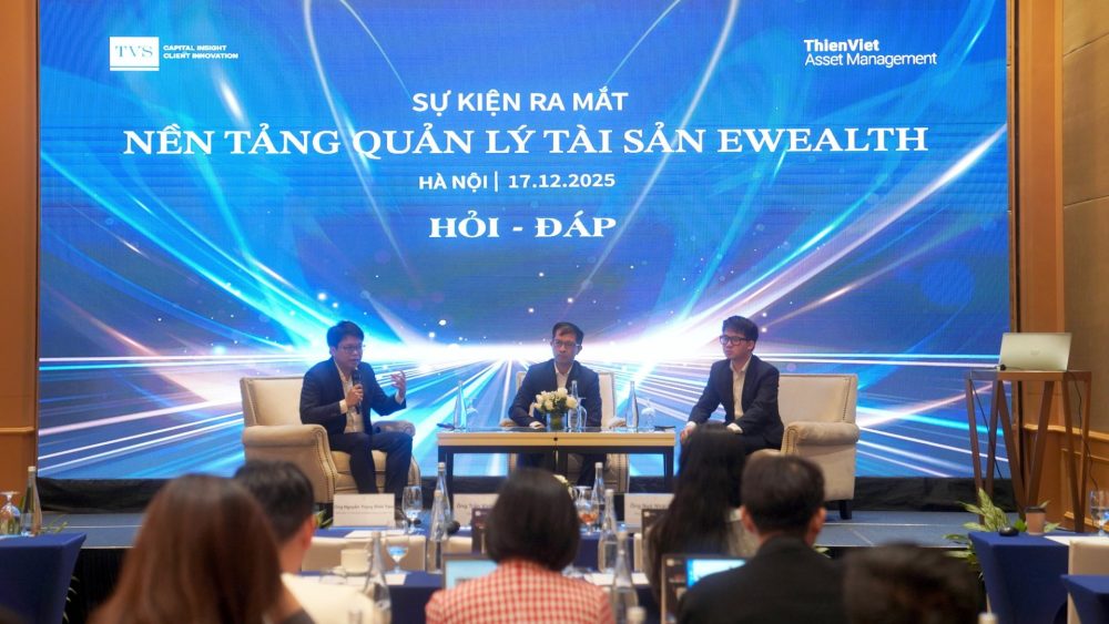 TVS ra mắt eWealth: Bước tiến số hóa dịch vụ tư vấn và quản lý tài sản tại Việt Nam TVS ra mắt eWealth: Bước tiến số hóa dịch vụ tư vấn và quản lý tài sản tại Việt Nam