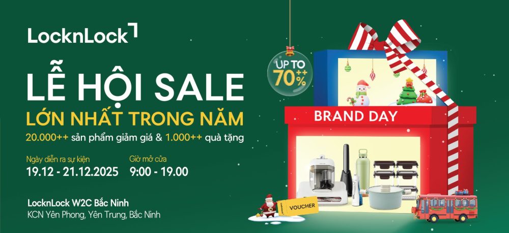 LocknLock Brand Day 2025 chính thức khởi động tại Bắc Ninh