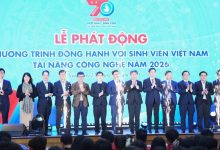 Phát động Chương trình đồng hành với sinh viên Việt Nam tài năng công nghệ năm 2026