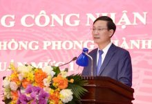 Trường Đào tạo cán bộ Lê Hồng Phong thành phố Hà Nội đón Bằng công nhận đạt chuẩn mức 1