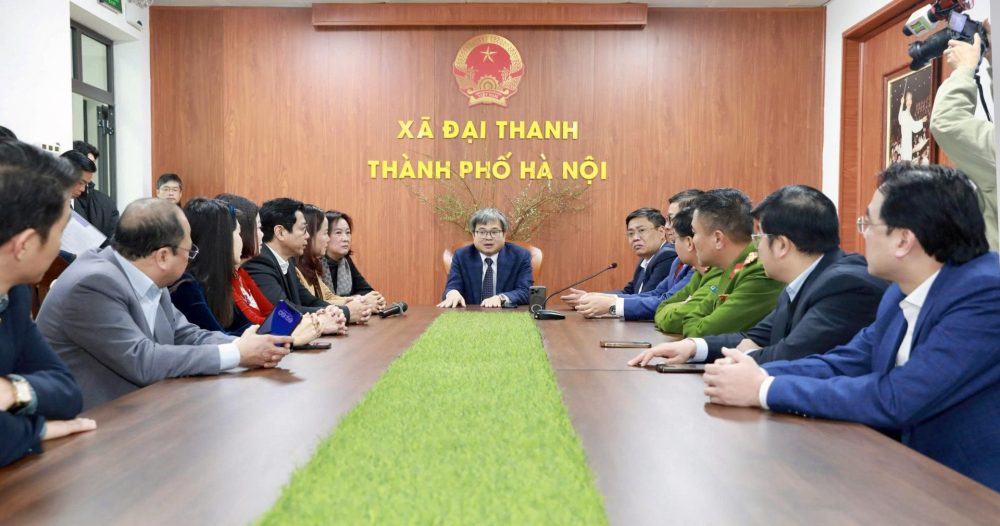Xã Đại Thanh khai trương và đưa vào vận hành Trung tâm Điều hành Thông minh