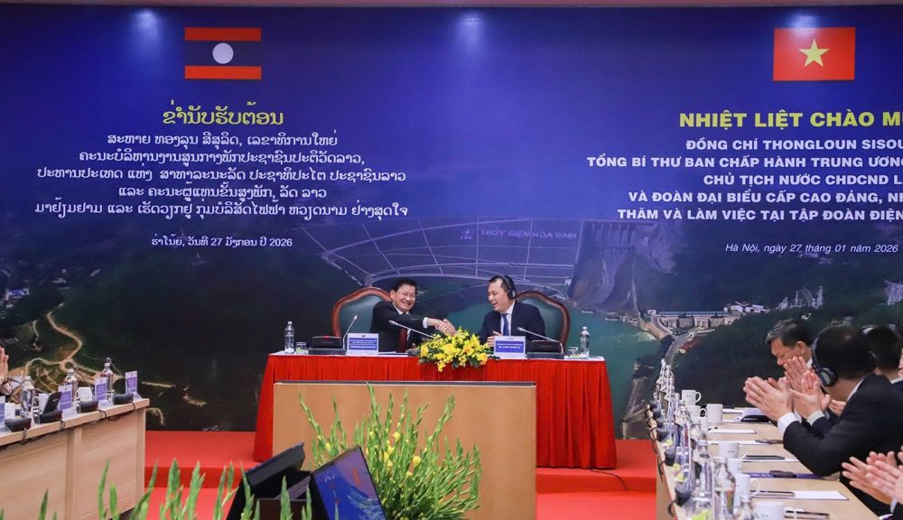 Thúc đẩy mở rộng hợp tác hiệu quả ngành điện lực Lào - Việt Nam