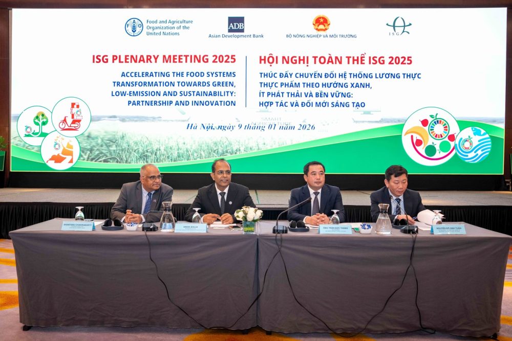 Thúc đẩy chuyển đổi hệ thống lương thực thực phẩm xanh, ít phát thải và bền vững: Tăng cường hợp tác và đổi mới sáng tạo Thúc đẩy chuyển đổi hệ thống lương thực thực phẩm xanh, ít phát thải và bền vững: Tăng cường hợp tác và đổi mới sáng tạo