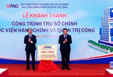 Khánh thành trụ sở chính Học viện Hành chính và Quản trị công tại Hà Nội