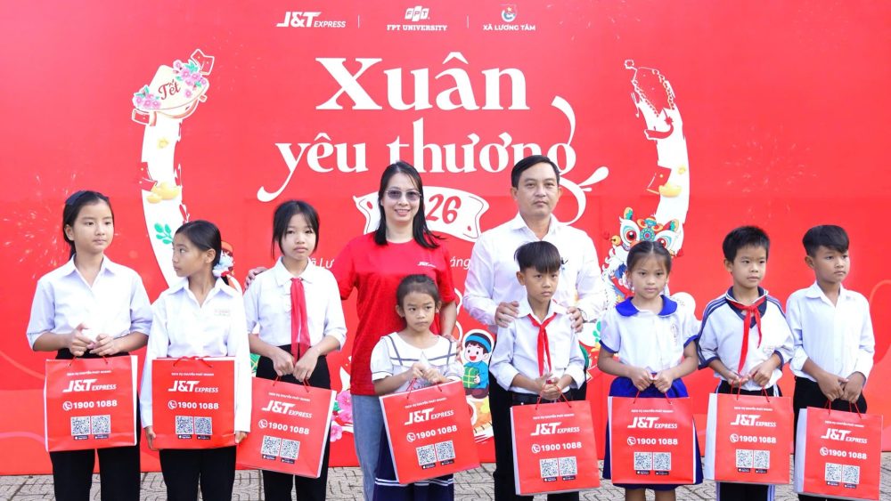 “Xuân Yêu Thương” – dấu ấn trách nhiệm cộng đồng của J&T Express tại Cần Thơ