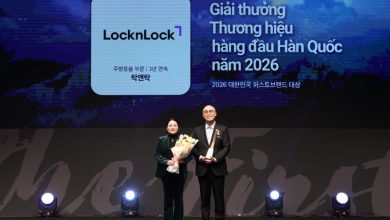 LocknLock lập cú đúp tại Giải thưởng Thương hiệu hàng đầu Hàn Quốc 2026
