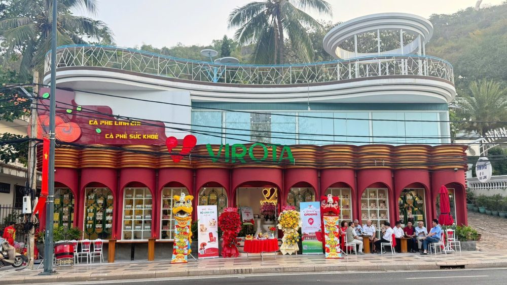 Virota khai trương showroom cà phê tại Vũng Tàu Virota khai trương showroom cà phê tại Vũng Tàu
