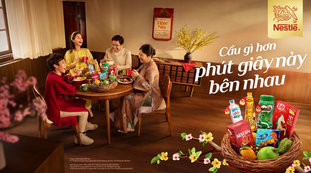 Nestlé Việt Nam khởi động chiến dịch Tết 2026: Trân trọng từng phút giây sum vầy Nestlé Việt Nam khởi động chiến dịch Tết 2026: Trân trọng từng phút giây sum vầy