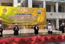 Khởi công Dự án xây dựng, mở rộng Trường THPT Hoàng Cầu