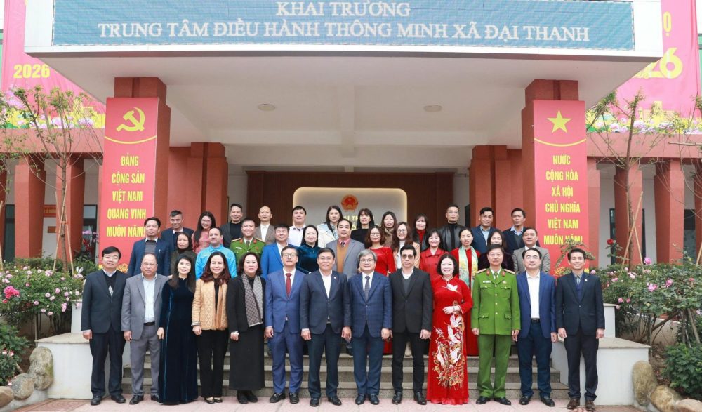 Xã Đại Thanh khai trương và đưa vào vận hành Trung tâm Điều hành Thông minh
