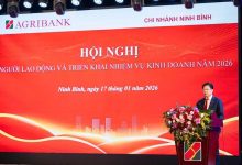 Agribank Chi nhánh Ninh Bình tổ chức Hội nghị người lao động, triển khai nhiệm vụ kinh doanh năm 2026