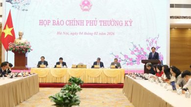Họp báo Chính phủ thường kỳ tháng 1/2026