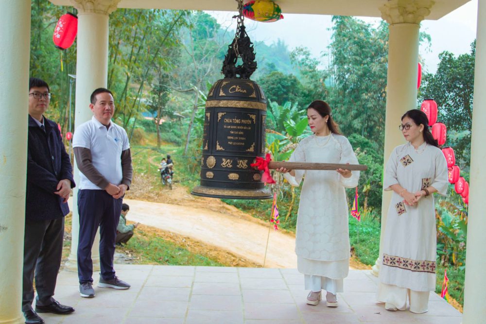 Chùa Tổng Phườn và Cầu Trung Sơn: Những công trình của lòng dân và tình đoàn kết nơi vùng cao