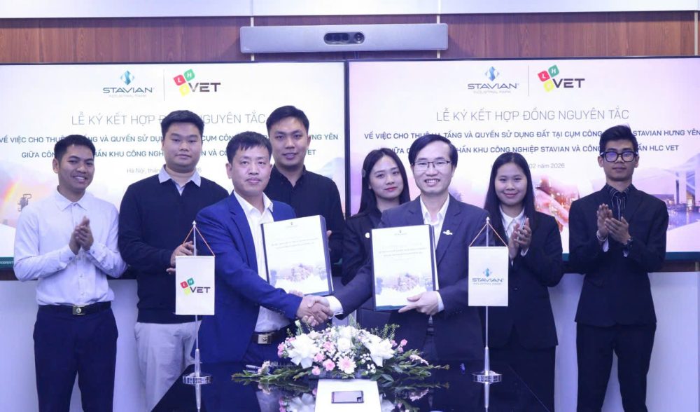 Cụm Công nghiệp Stavian Hưng Yên ký thoả thuận thuê hạ tầng với nhiều doanh nghiệp Cụm Công nghiệp Stavian Hưng Yên ký thoả thuận thuê hạ tầng với nhiều doanh nghiệp