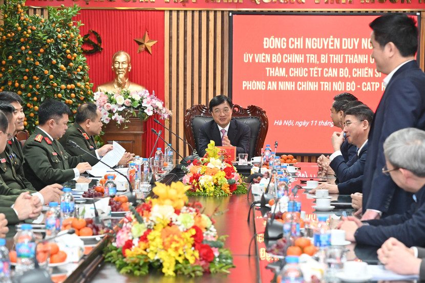 Bí thư Thành ủy Nguyễn Duy Ngọc: 