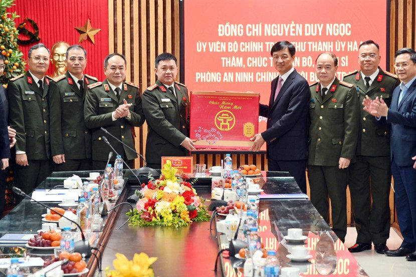 Bí thư Thành ủy Nguyễn Duy Ngọc: 