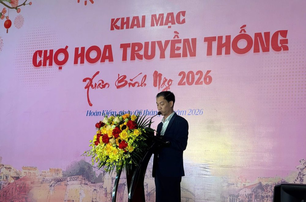 Chợ hoa Xuân Phố cổ 2026 – Không gian Tết truyền thống giữa lòng Hà Nội