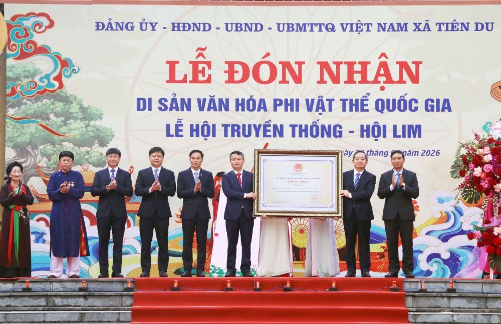 Hội Lim được công nhận Di sản văn hóa phi vật thể quốc gia Hội Lim được công nhận Di sản văn hóa phi vật thể quốc gia