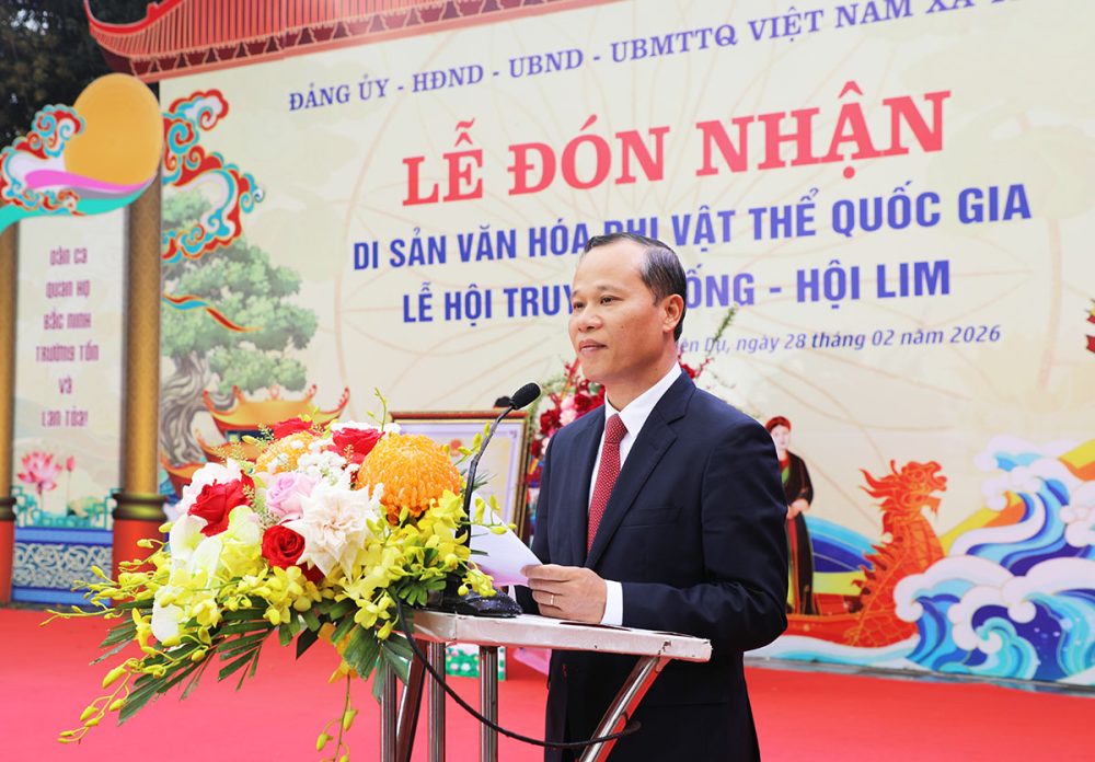 Hội Lim được công nhận Di sản văn hóa phi vật thể quốc gia Hội Lim được công nhận Di sản văn hóa phi vật thể quốc gia