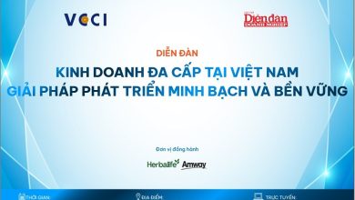 05/01: Diễn đàn: Kinh doanh đa cấp tại Việt Nam - Giải pháp phát triển minh bạch và bền vững